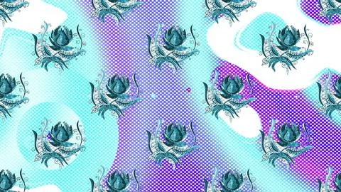 Abstract super cute and nice interesting picture Stock Illustration
