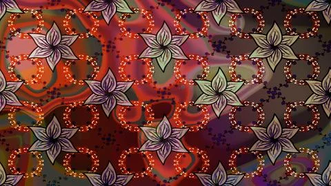 Abstract super cute and nice interesting picture Illustrazione stock