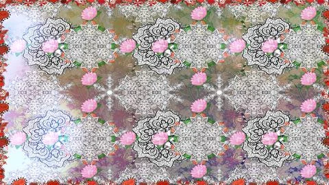 Abstract super cute and nice interesting picture Illustrazione stock