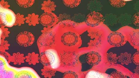 Abstract super cute and nice interesting picture 库存插图