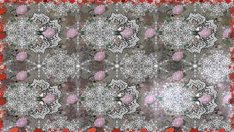 Abstract super cute and nice interesting picture Stock-Illustration