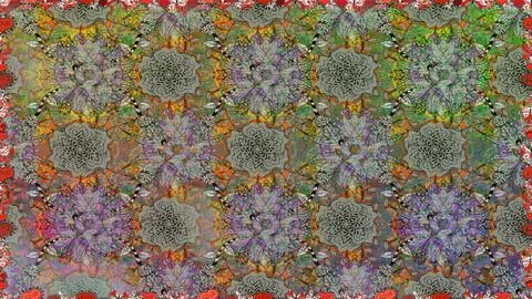 Abstract super cute and nice interesting picture Stock-Illustration