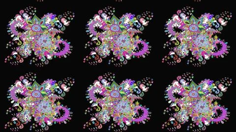 Abstract super cute and nice interesting picture Stock Illustration