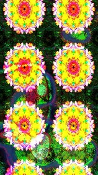 Abstract super cute and nice interesting picture Stock Illustration