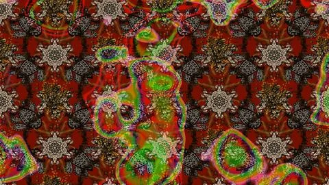 Abstract super cute and nice interesting picture Stock Illustration