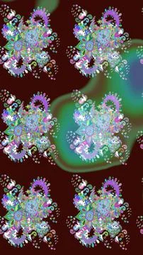 Abstract super cute and nice interesting picture 스톡 일러스트