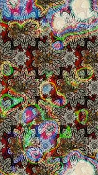 Abstract super cute and nice interesting picture Stock Illustration