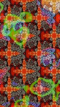 Abstract super cute and nice interesting picture 库存插图