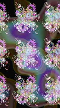 Abstract super cute and nice interesting picture Stock Illustration
