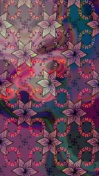 Abstract super cute and nice interesting picture Illustrazione stock