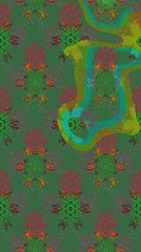 Abstract super cute and nice interesting picture Stock Illustration
