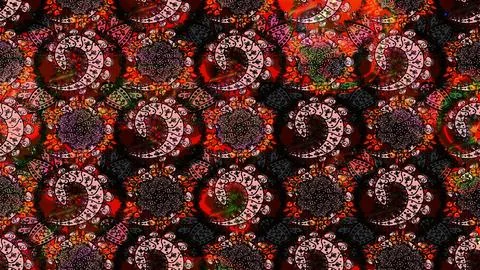 Abstract super cute and nice interesting picture Illustrazione stock
