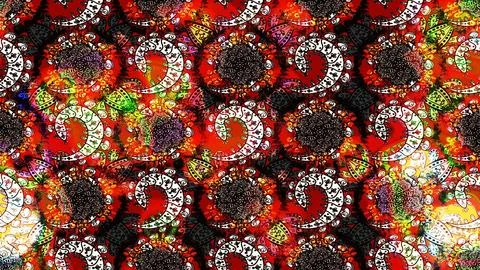 Abstract super cute and nice interesting picture Stock Illustration