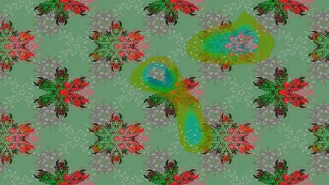 Abstract super cute and nice interesting picture Stock Illustration