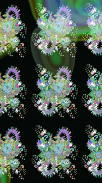 Abstract super cute and nice interesting picture Stock-Illustration