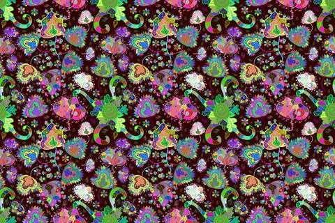 Abstract super cute and nice interesting picture Illustrazione stock