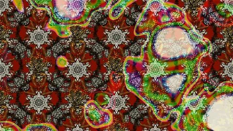 Abstract super cute and nice interesting picture Stock Illustration