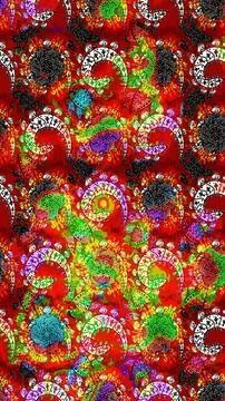 Abstract super cute and nice interesting picture Stock Illustration