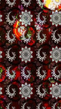 Abstract super cute and nice interesting picture Stock Illustration