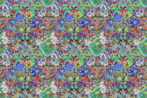 Abstract super cute and nice interesting picture Stock Illustration