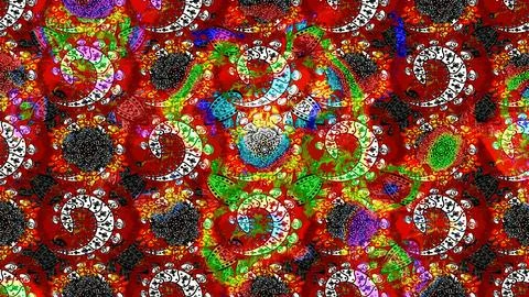 Abstract super cute and nice interesting picture Stock-Illustration