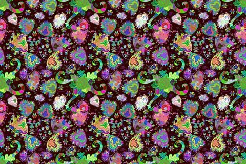 Abstract super cute and nice interesting picture 스톡 일러스트