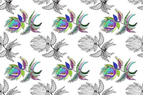 Abstract super cute and nice interesting picture 库存插图