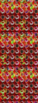 Abstract super cute and nice interesting picture Illustrazione stock