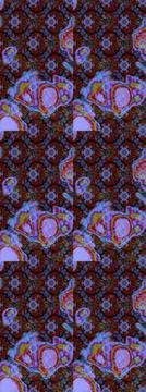 Abstract super cute and nice interesting picture 库存插图