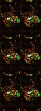 Abstract super cute and nice interesting picture Stock Illustration