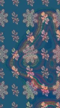 Abstract super cute and nice interesting picture Stock Illustration