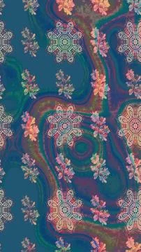 Abstract super cute and nice interesting picture Illustrazione stock