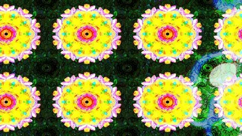 Abstract super cute and nice interesting picture 库存插图