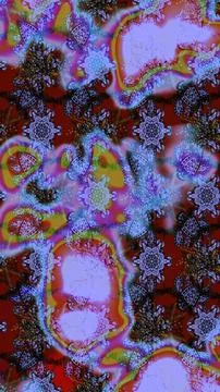 Abstract super cute and nice interesting picture 库存插图