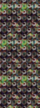 Abstract super cute and nice interesting picture 库存插图