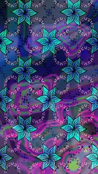 Abstract super cute and nice interesting picture Stock Illustration
