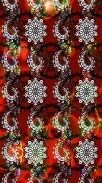 Abstract super cute and nice interesting picture 库存插图