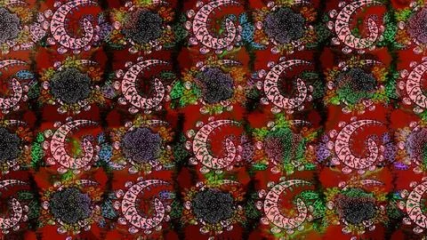 Abstract super cute and nice interesting picture Stock Illustration