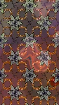 Abstract super cute and nice interesting picture 库存插图