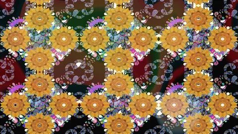 Abstract super cute and nice interesting picture Stock Illustration