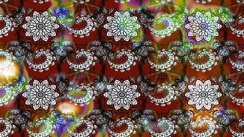 Abstract super cute and nice interesting picture 库存插图