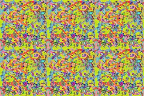 Abstract super cute and nice interesting picture Illustrazione stock