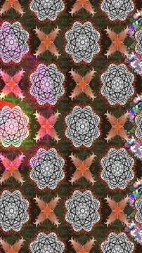 Abstract super cute and nice interesting picture 库存插图