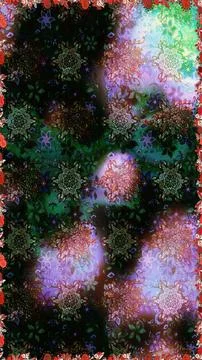Abstract super cute and nice interesting picture Stock Illustration