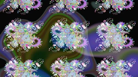 Abstract super cute and nice interesting picture 库存插图