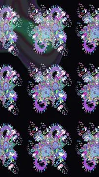 Abstract super cute and nice interesting picture Stock Illustration