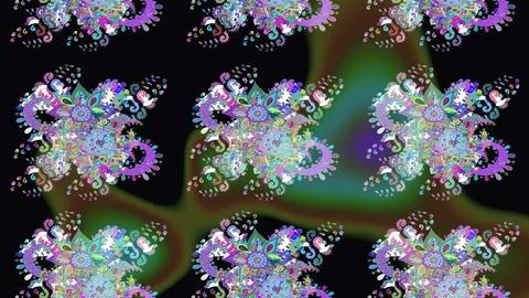 Abstract super cute and nice interesting picture Stock-Illustration
