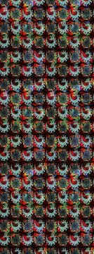Abstract super cute and nice interesting picture Stock Illustration