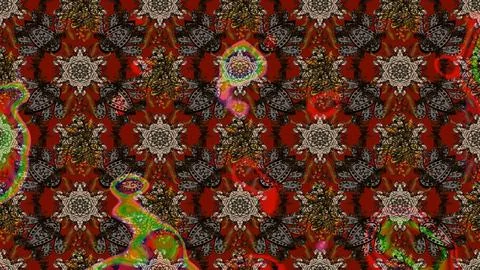 Abstract super cute and nice interesting picture Stock Illustration