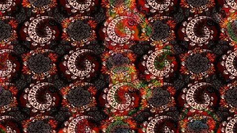 Abstract super cute and nice interesting picture Stock Illustration